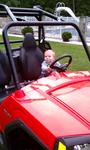Nicholas with ATV